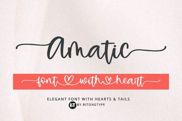 Amatic Font Review: A Versatile Script Handwritten Typeface