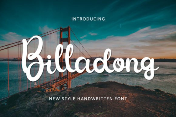Billadong: The Elegant Script Font for Small Business Branding