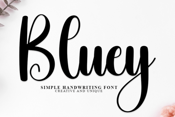 Bluey Font Review: A Delicate Script for Unique Branding