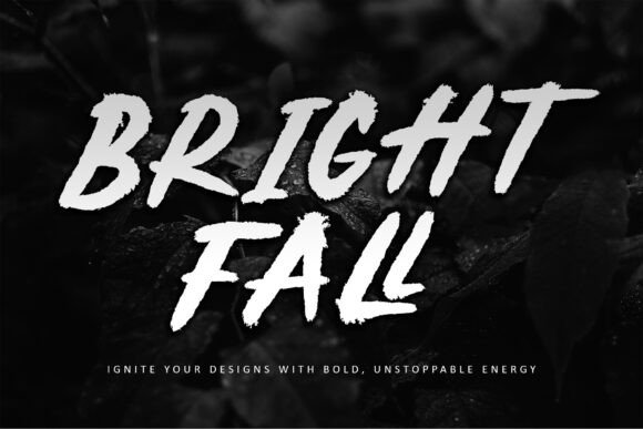 Brightfall: The Bold Script Font for Handmade Brands