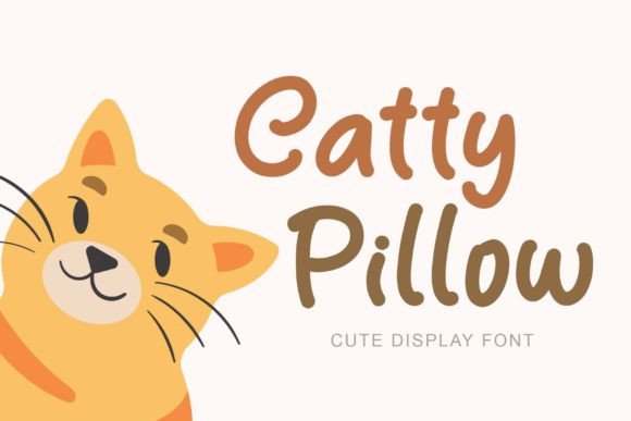 Catty Pillow Font: Playful Script for Scroll-Stopping Designs