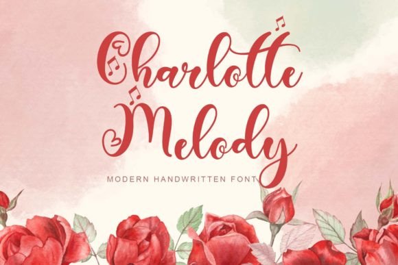 Charlotte Melody: A Romantic Script Handwritten Font for Makers