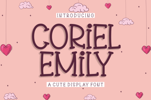 Coriel Emily: A Sweet Script Typeface for Web Design