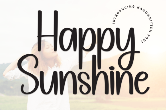 Happy Sunshine: The Perfect Script Font for Handmade Brands