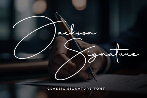 Jackson Signature: A Monoline Script for Modern Branding