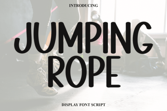 Jumping Rope: A Festive Script Typeface for Holiday Designs