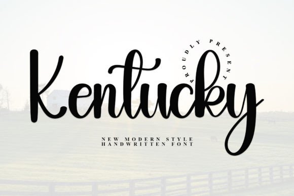 Kentucky Font: Elevating Web Design with Elegant Script