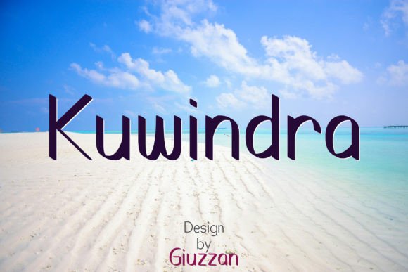 Kuwindra Font Review: Elevating Campaign Visuals with Script Handwritten Style