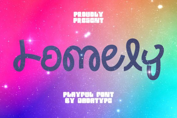 Lomely: A Vibrant Script Font for Handmade Brands