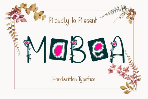 Mabea: A Floral Script Handwritten Font for Branding