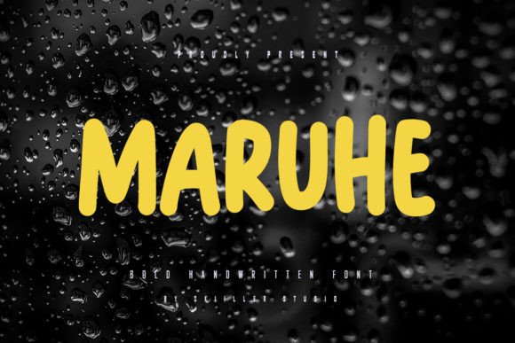 Maruhe Font Review: A Bold Script for Modern Branding