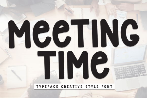 Meeting Time Font: A Casual Script for Modern Web Design