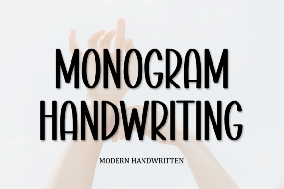Monogram Handwriting: A Quirky Script Font for Web Design