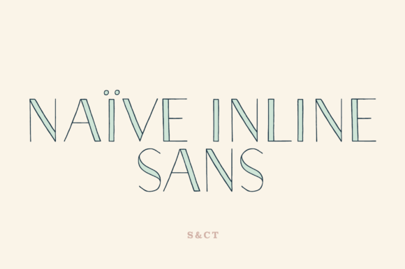 Naive Inline Sans Review for Social Campaigns