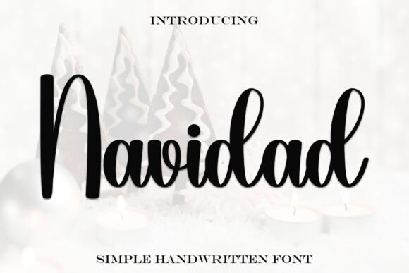 Navidad Font Review: Elevating Brand Identity with Script Handwritten Style