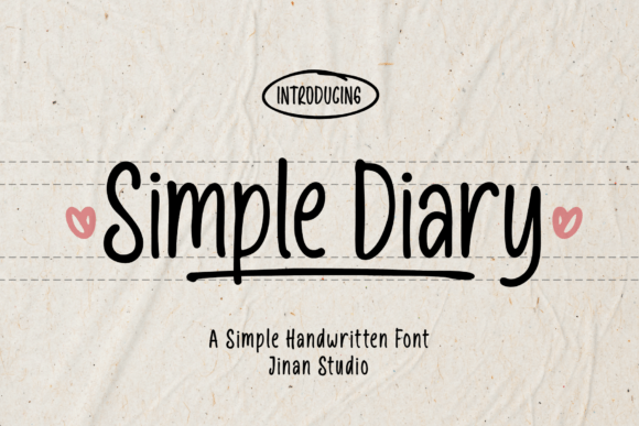 Simple Diary Font: A Web Designer's Guide to Handwritten Typography