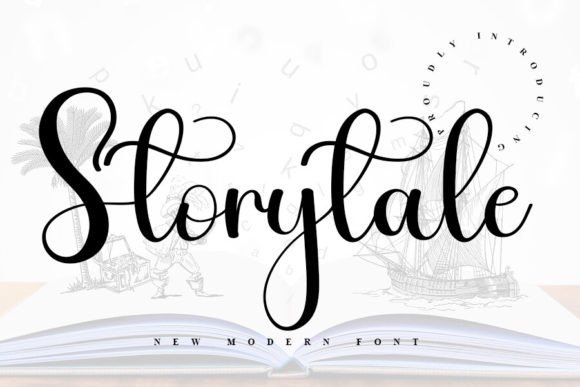 Storytale Font: Elevate Your Handmade Brand with Elegant Script