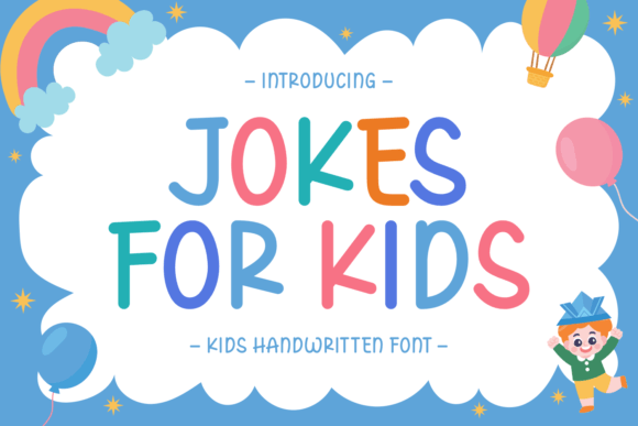 Using Jokes for Kids Font to Build a Playful Brand