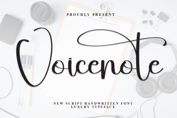 Voicenote: The Handwritten Font for Authentic Campaigns